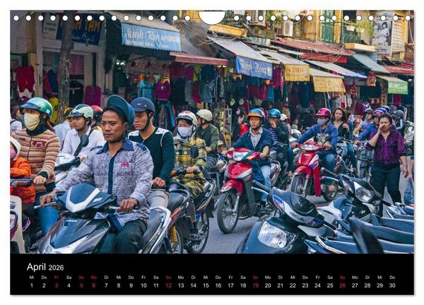Produktbild: Vietnam (Wandkalender 2026 DIN A4 quer), CALVENDO Monatskalender