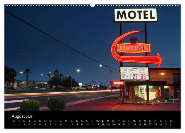Produktbild: Route 66 im S&uuml;dwesten (Wandkalender 2026 DIN A2 quer), CALVENDO Monatskalender