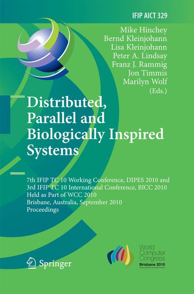Produktbild: Distributed, Parallel and Biologically Inspired Systems