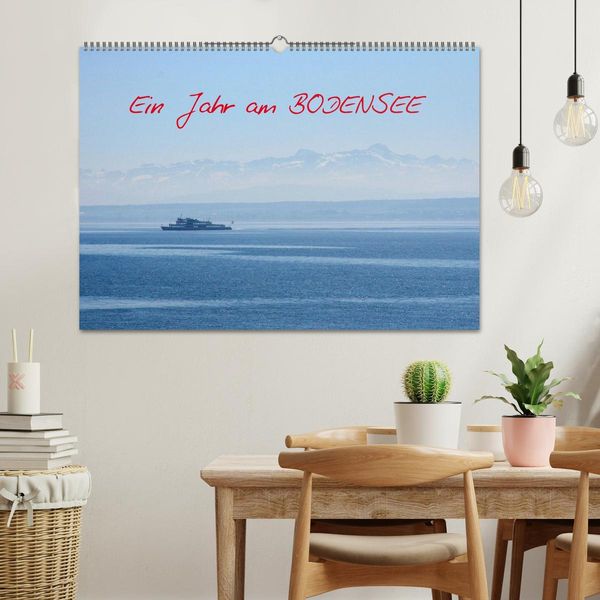 Produktbild: Ein Jahr am BODENSEE (Wandkalender 2026 DIN A2 quer), CALVENDO Monatskalender