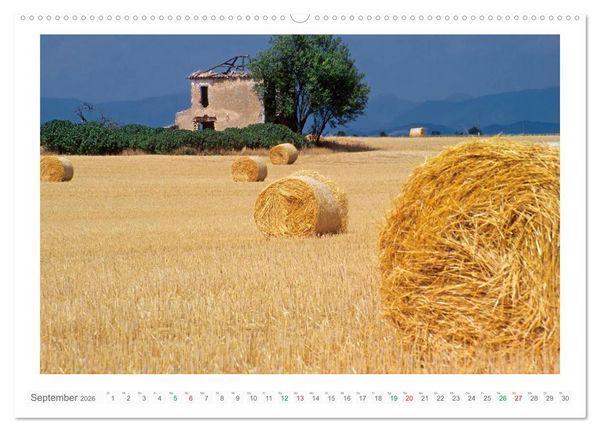 Produktbild: Farbenfrohe Provence (Wandkalender 2026 DIN A2 quer), CALVENDO Monatskalender