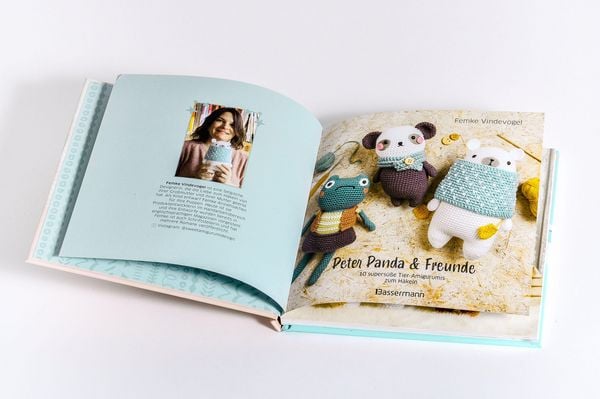Produktbild: Peter Panda & Freunde. 10 supers&uuml;&szlig;e Tier-Amigurumis zum H&auml;keln