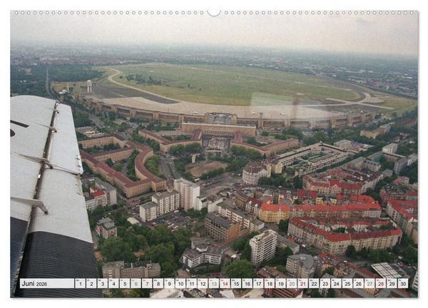 Produktbild: Junkers Ju-52 Rundflug &uuml;ber Berlin (Wandkalender 2026 DIN A2 quer), CALVENDO Monatskalender