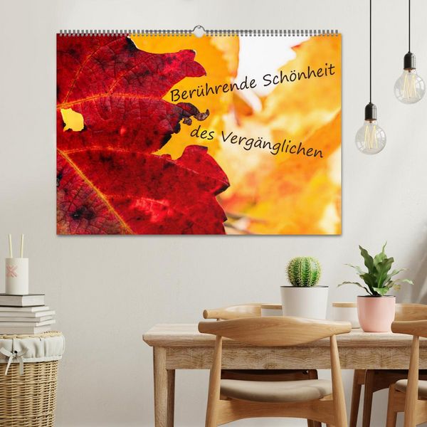 Produktbild: Ber&uuml;hrende Sch&ouml;nheit des Verg&auml;nglichen (Wandkalender 2026 DIN A2 quer), CALVENDO Monatskalender