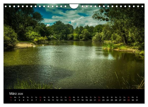 Produktbild: Dessau - Kulturlandschaft (Wandkalender 2026 DIN A4 quer), CALVENDO Monatskalender