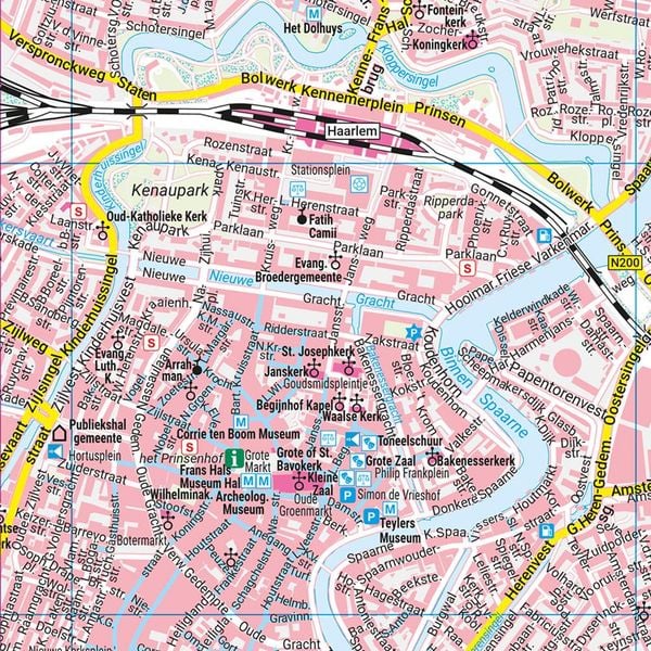 Produktbild: Haarlem, Stadtplan 1:20.000, freytag & berndt