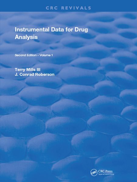 Produktbild: Instrumental Data for Drug Analysis, Second Edition