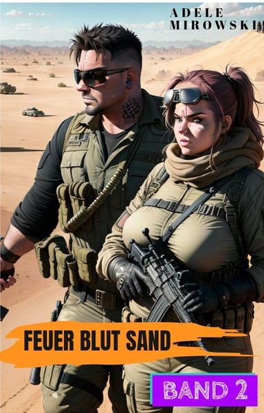 Produktbild: Feuer Blut Sand Band 2 Postapokalyptische Action Literatur
