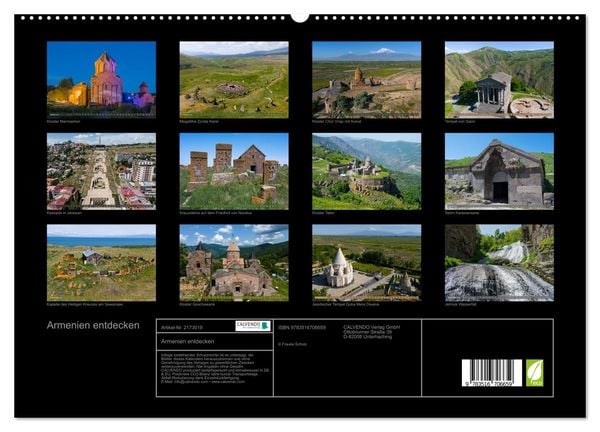 Produktbild: Armenien entdecken (hochwertiger Premium Wandkalender 2026 DIN A2 quer), Kunstdruck in Hochglanz