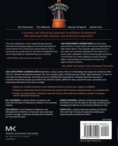 Produktbild: Agile Development & Business Goals