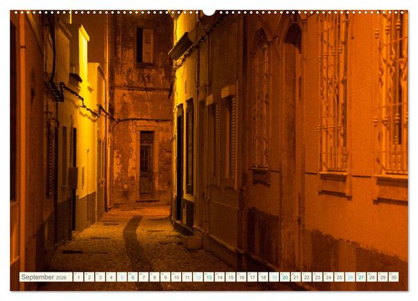 Produktbild: Algarve real - Impressionen aus Olh&atilde;o und Tavira (Wandkalender 2026 DIN A2 quer), CALVENDO Monatskalender