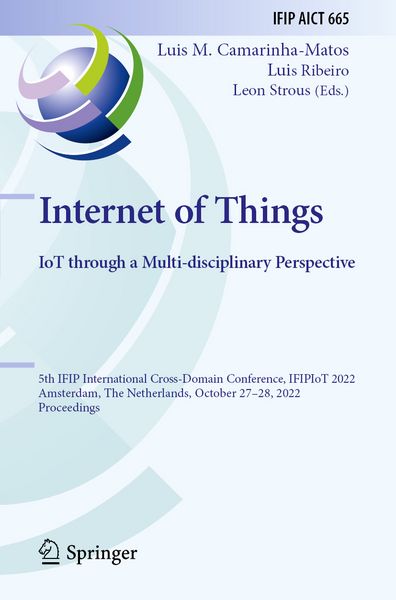 Produktbild: Internet of Things. IoT through a Multi-disciplinary Perspective