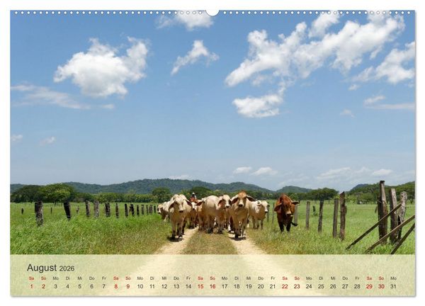 Produktbild: Bekanntes und Unbekanntes Costa Rica (Wandkalender 2026 DIN A2 quer), CALVENDO Monatskalender