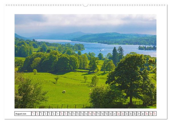 Produktbild: Enchanting England (High Quality Premium Wall Calendar 2026 DIN A2 landscape),CALVENDO 12 Month Wall Calendar
