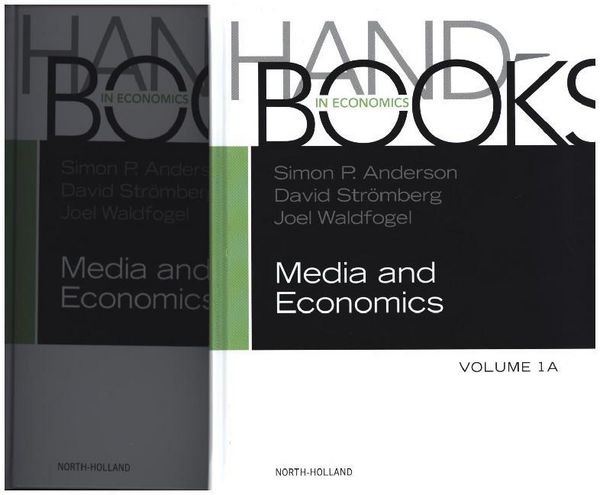 Produktbild: Handbk Of Media Economics