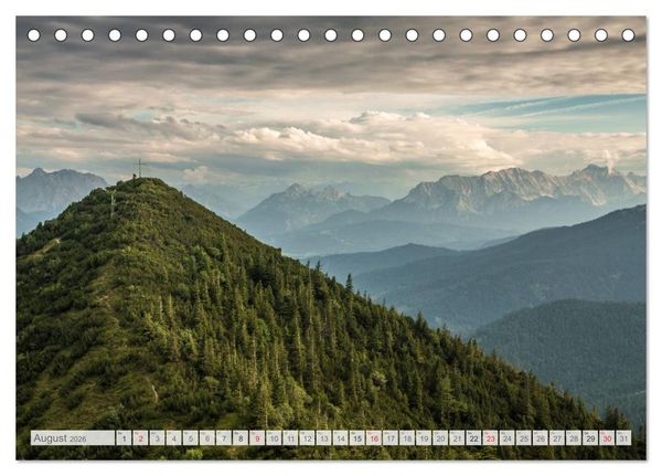 Produktbild: "Bergpixel" Faszination Bergwandern (Tischkalender 2026 DIN A5 quer), CALVENDO Monatskalender