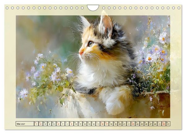 Produktbild: Katzenbabys. Flauschige Gl&uuml;cksmomente (Wandkalender 2027 DIN A4 quer), CALVENDO Monatskalender