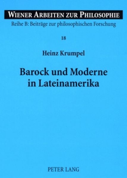 Produktbild: Barock und Moderne in Lateinamerika