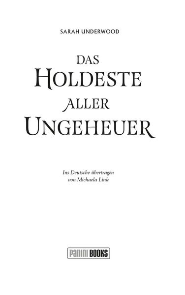 Produktbild: Das holdeste aller Ungeheuer