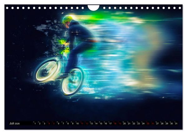 Produktbild: BMX Universum (Wandkalender 2026 DIN A4 quer), CALVENDO Monatskalender