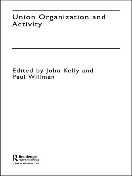 Produktbild: Union Organization and Activity