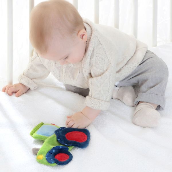 Produktbild: sigikid 42301 - Knistertuch Traktor Kinderbunt