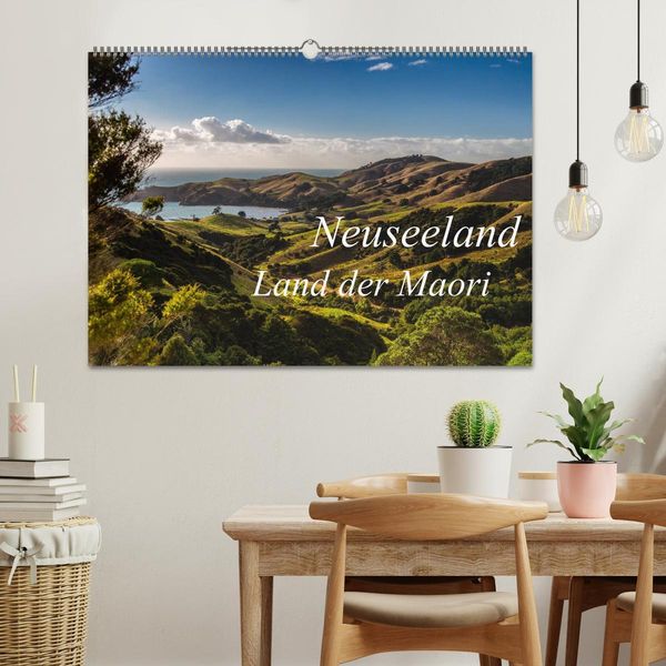 Produktbild: Neuseeland - Land der Maori (Wandkalender 2026 DIN A2 quer), CALVENDO Monatskalender