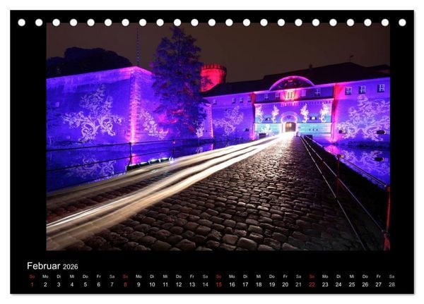 Produktbild: Berlin bei Nacht 2026 (Tischkalender 2026 DIN A5 quer), CALVENDO Monatskalender