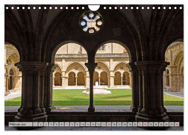Produktbild: Portugal - Porto, Coimbra, Lissabon (Wandkalender 2026 DIN A4 quer), CALVENDO Monatskalender