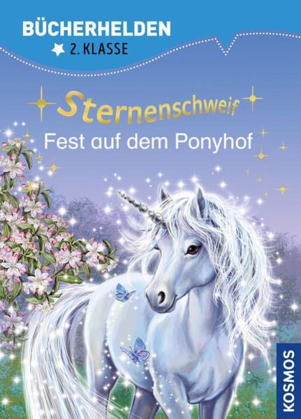 Sternenschweif, Bücherhelden 2. Klasse, Fest auf dem Ponyhof, Gebundene Ausgabe von Linda Chapman, Franckh-Kosmos