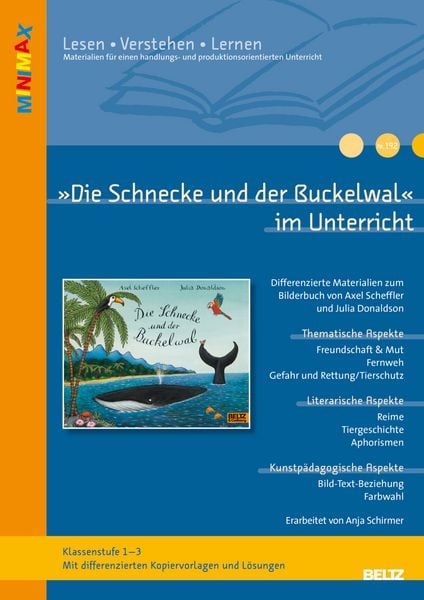 Produktbild: &raquo;Die Schnecke und der Buckelwal&laquo; von Axel Scheffler und Julia Donaldson