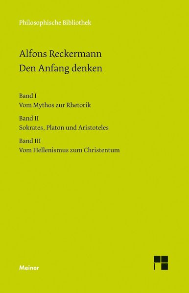 Produktbild: Den Anfang denken B&auml;nde I-III