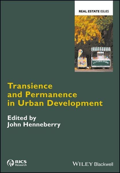 Produktbild: Transience and Permanence in Urban Development