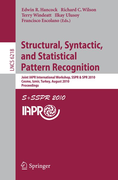 Produktbild: Structural, Syntactic, and Statistical Pattern Recognition