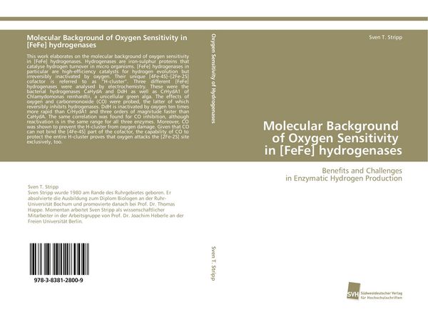 Produktbild: Molecular Background of Oxygen Sensitivity in [FeFe] hydrogenases