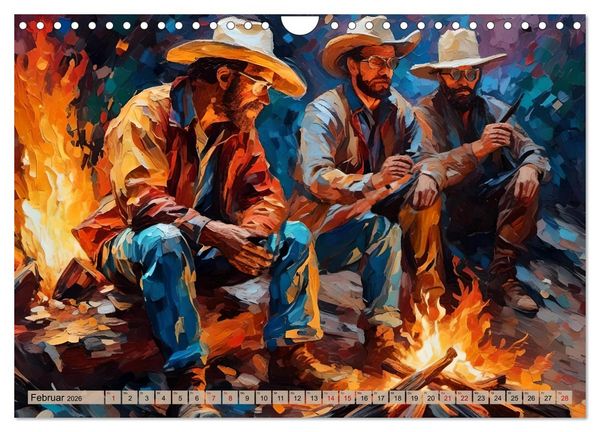 Produktbild: Wild West Moments (Wandkalender 2026 DIN A4 quer), CALVENDO Monatskalender