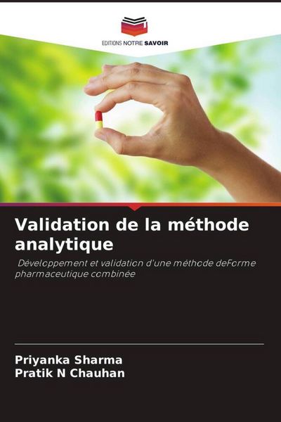 Produktbild: Validation de la m&eacute;thode analytique