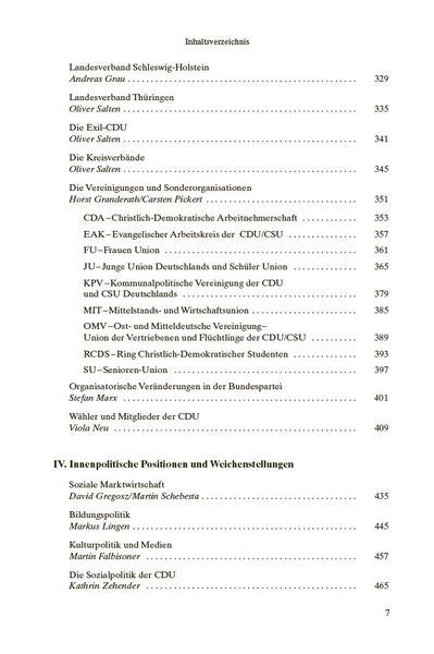 Produktbild: Handbuch zur Geschichte der CDU