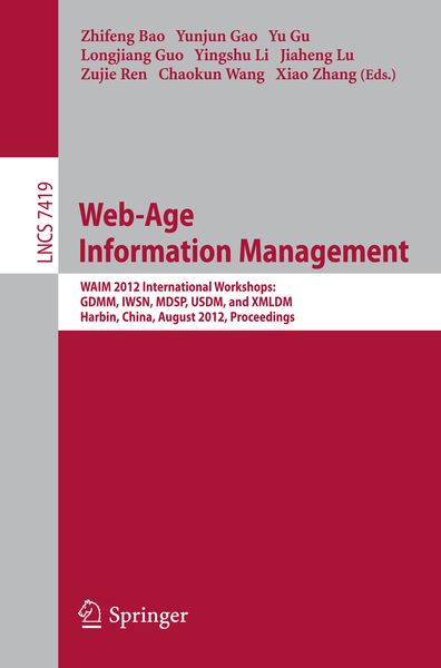 Produktbild: Web-Age Information Management
