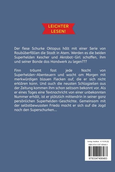 Produktbild: Finn und Frieda auf der Spur der Superschurken - Leichter lesen