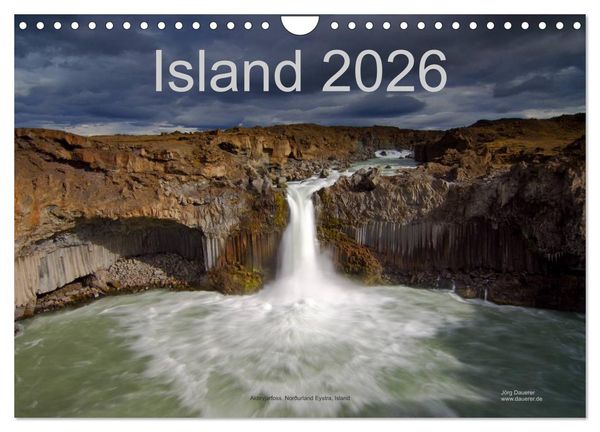 Produktbild: Island (Wandkalender 2026 DIN A4 quer), CALVENDO Monatskalender