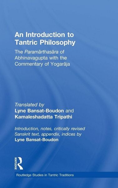 Produktbild: An Introduction to Tantric Philosophy