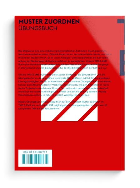 Produktbild: MedGurus - TMS &Uuml;bungsbuch Muster zuordnen