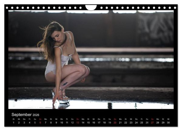 Produktbild: Outdoor Aktkalender 2026 (Wandkalender 2026 DIN A4 quer), CALVENDO Monatskalender