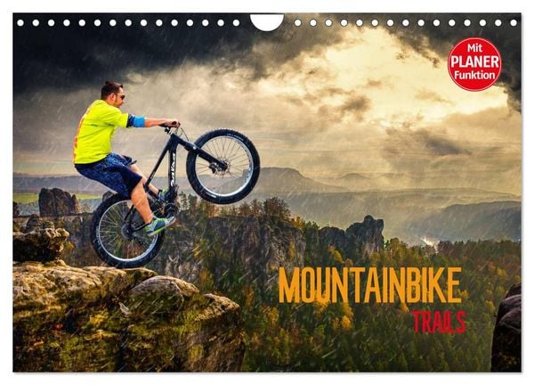 Produktbild: Mountainbike Trails (Wandkalender 2026 DIN A4 quer), CALVENDO Monatskalender