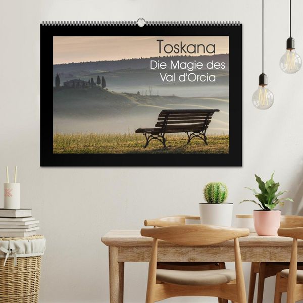 Produktbild: Toskana - Die Magie des Val d'Orcia (Wandkalender 2026 DIN A2 quer), CALVENDO Monatskalender
