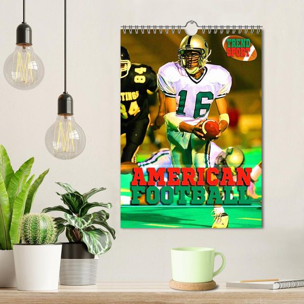 Produktbild: Trendsport American Football (Wandkalender 2026 DIN A4 hoch), CALVENDO Monatskalender