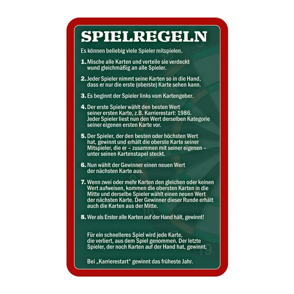Produktbild: Top Trumps Geschenkset Darts (inkl. Dartpfeile)