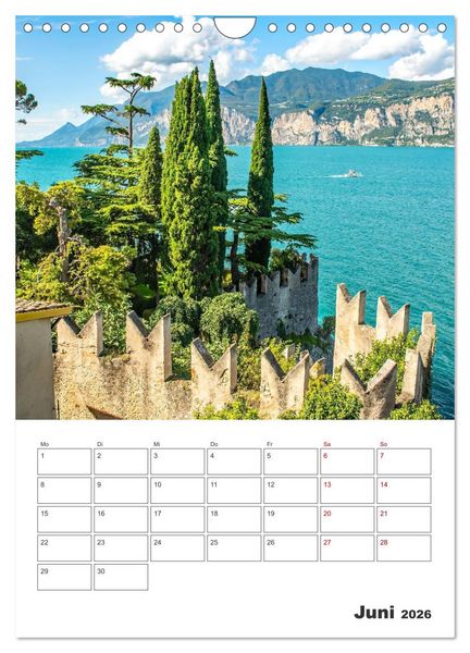 Produktbild: Malcesine am Gardasee - Impressionen (Wandkalender 2026 DIN A4 hoch), CALVENDO Monatskalender