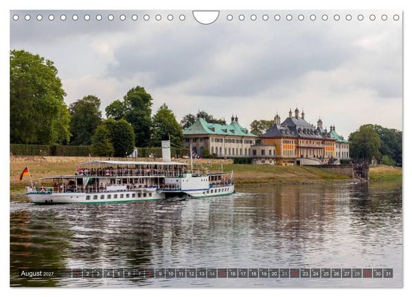 Produktbild: Dresden, ein Jahr an der Elbe (Wandkalender 2027 DIN A4 quer), CALVENDO Monatskalender